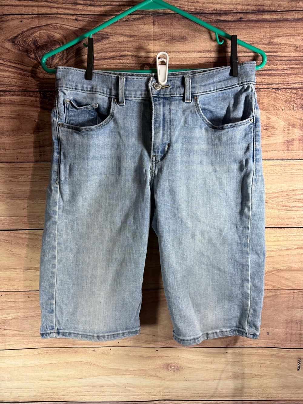 Levi's Light Blue Denim Jean Shorts